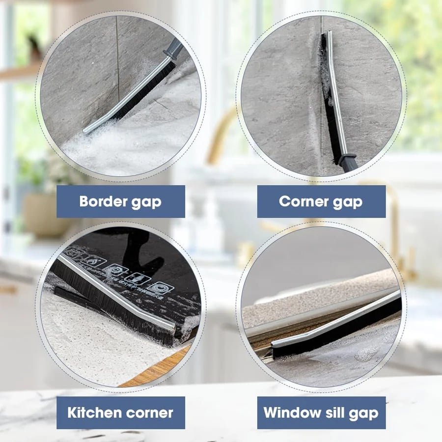Gap Cleaning Brush with Hard Bristles