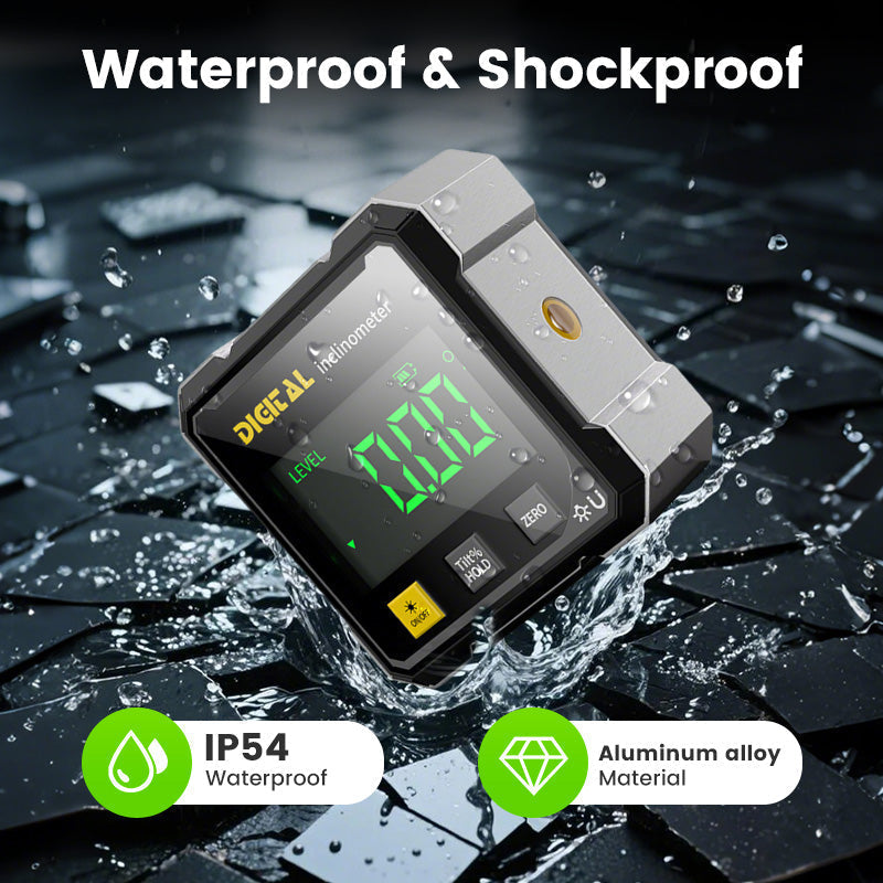 4-Side Magnetic Digital Angle Gauge