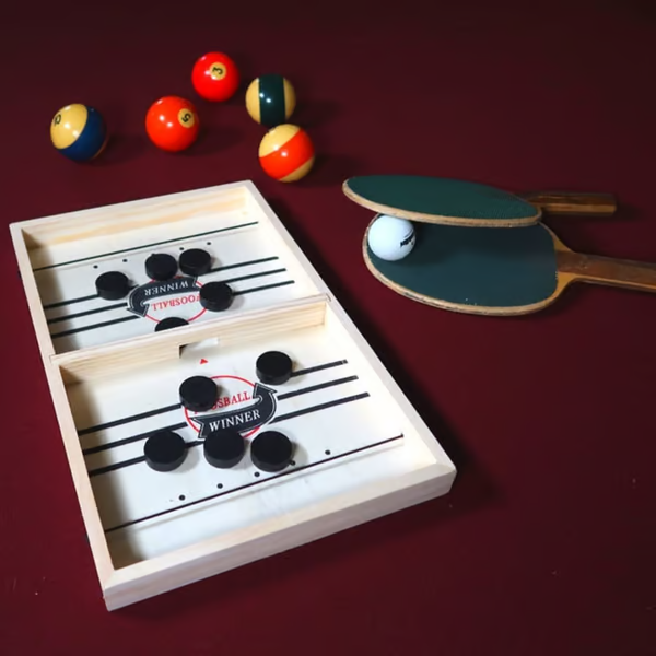 Fast-Paced Table Football Winner Game