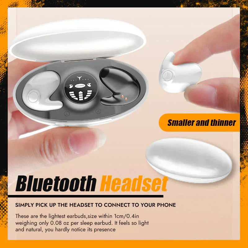Invisible Sleep Wireless Earphones IPX5 Waterproof