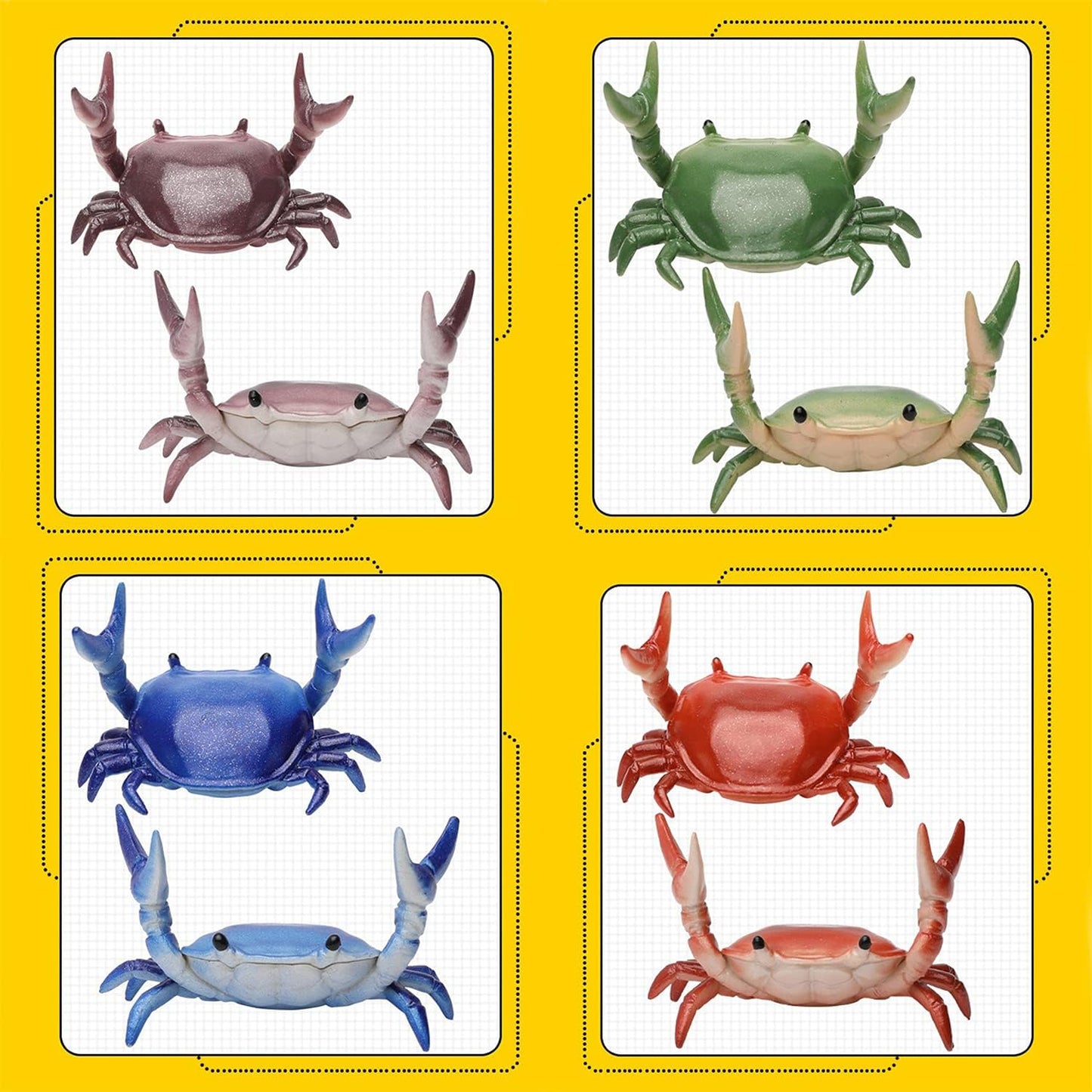 Funny Cute Crab-Shaped Pen Holder