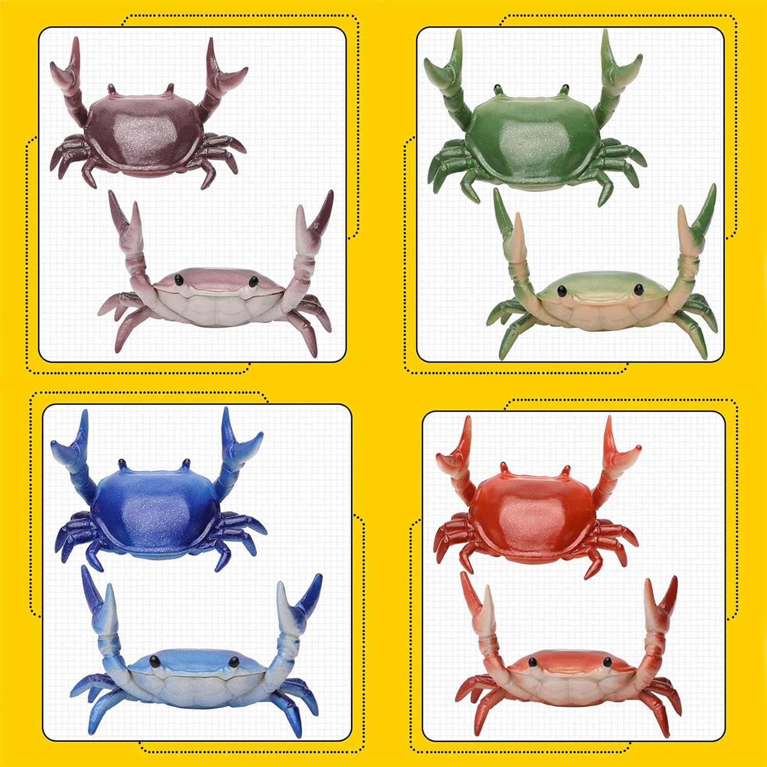 Funny Cute Crab-Shaped Pen Holder