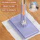 Hands-Free Cloth Changing Mini Mop with 360° Swivel Head