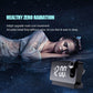 Smart Digital Projection Alarm Clock with 7-Inch LED Display