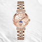 Fashionable Diamond Moon Star Women's Watch