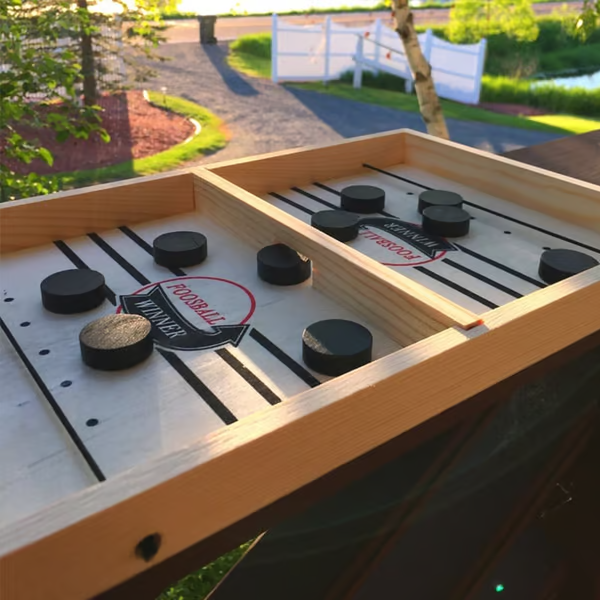 Fast-Paced Table Football Winner Game