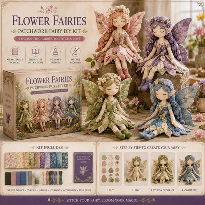 Fairy Patchwork DIY Sewing Craft Kit