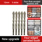 4-Flute Serrated Eccentric Drill Bit Set