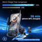 2-in-1 Car Phone Holder Wireless Charger 15W Fast Charging Automatic Clamping
