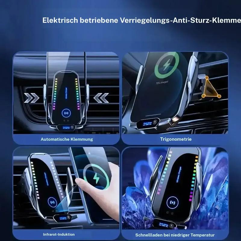 Wireless Car Charger and Phone Holder