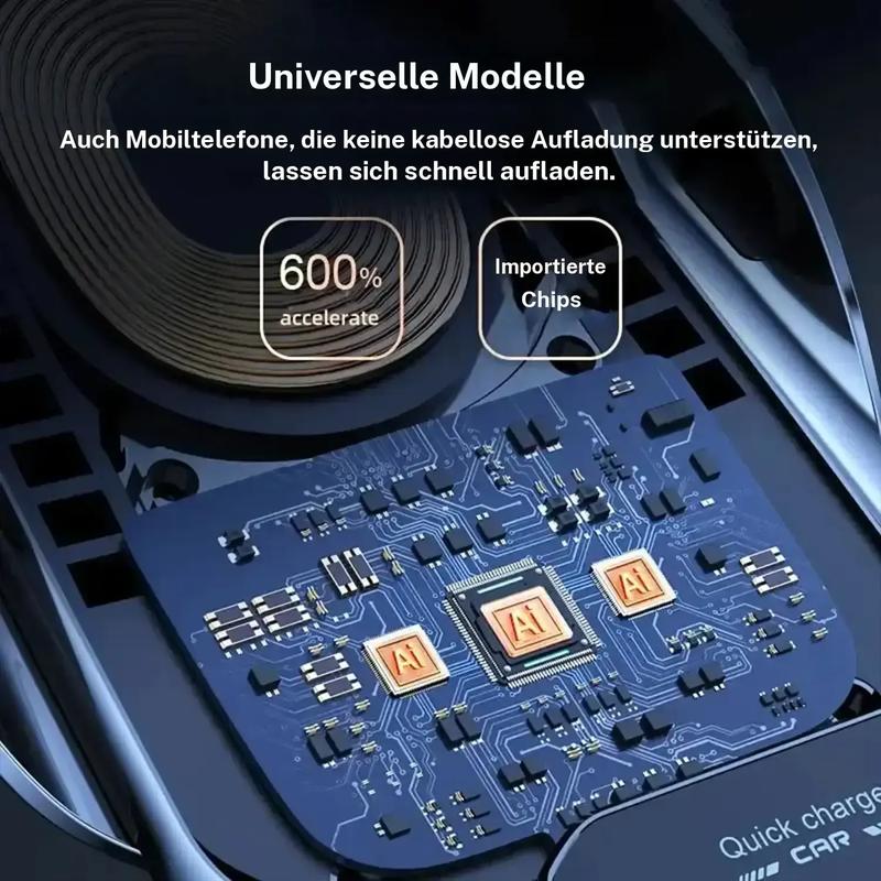 Wireless Car Charger and Phone Holder