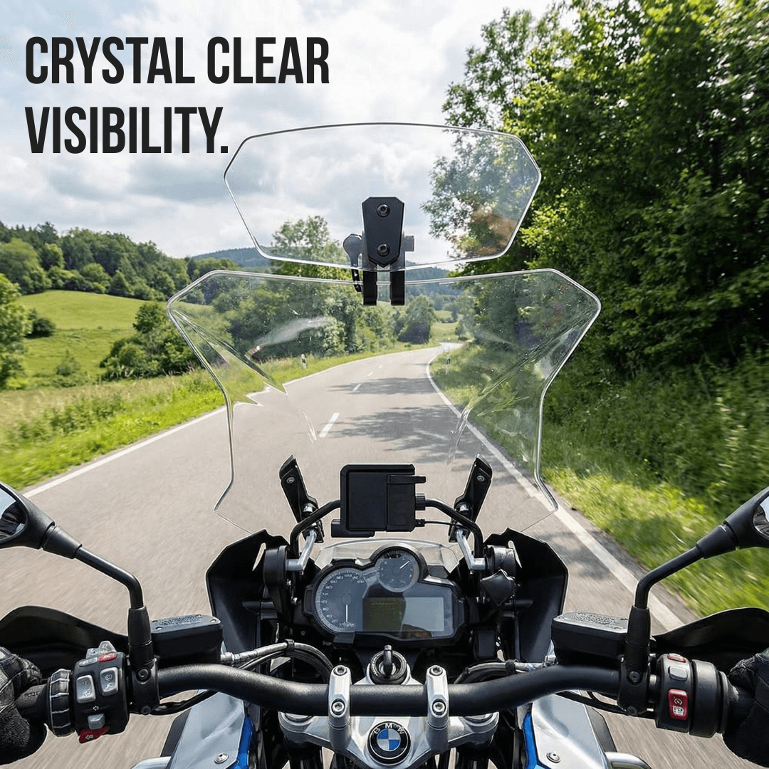 Adjustable Motorcycle Wind Deflector Spoiler