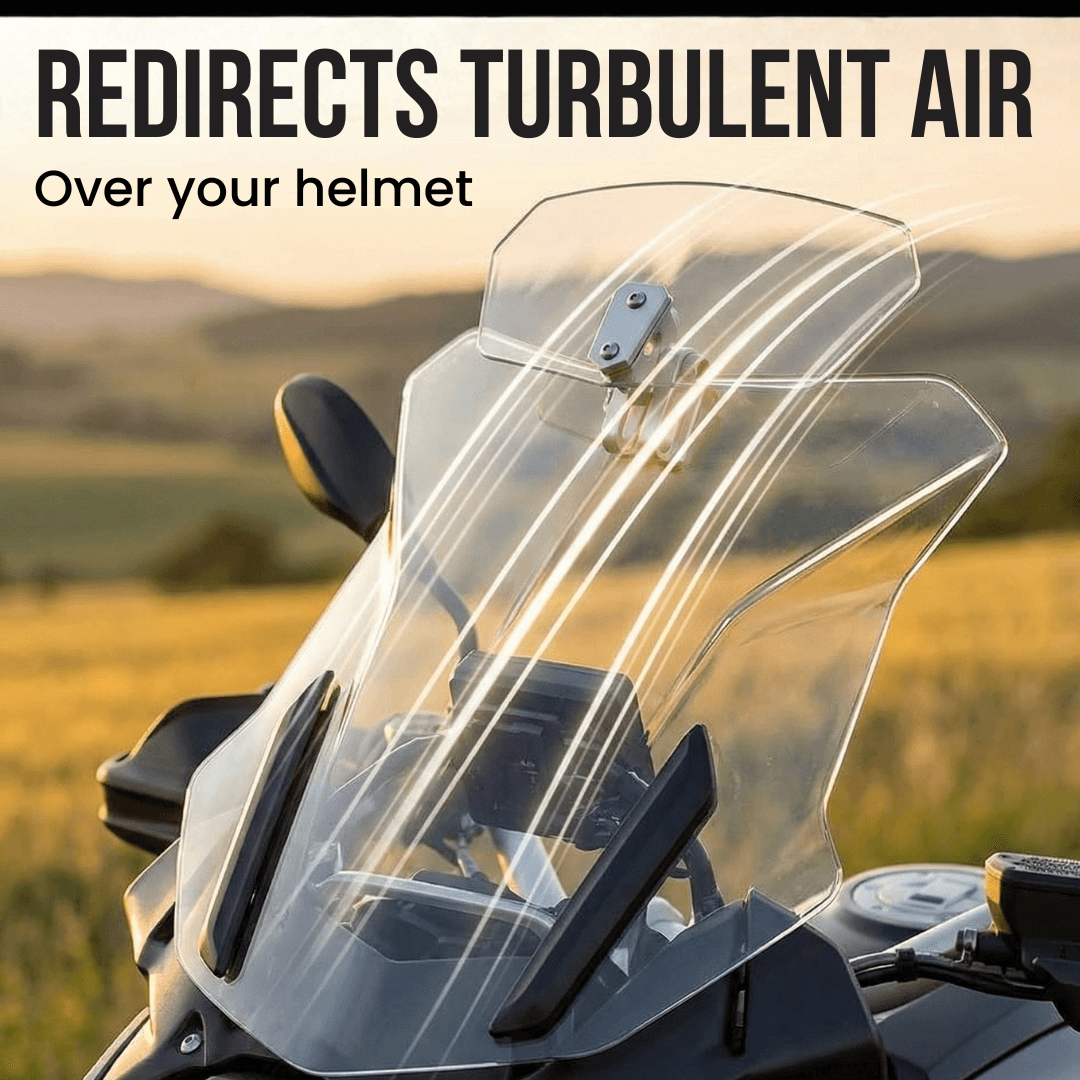 Adjustable Motorcycle Wind Deflector Spoiler