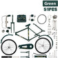 DIY Bicycle Model Scale Kit