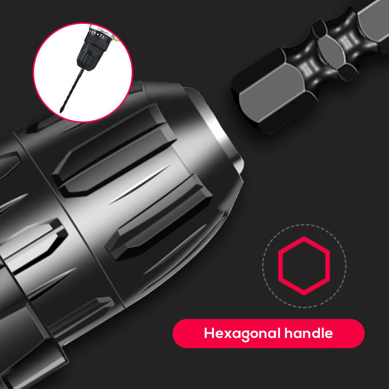 High-Strength Four-Edge Cross Drill Bit 7-Piece Set
