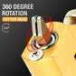 Glass Compass Gauge Cutter with 360 Degree Rotating Head and Suction Cup