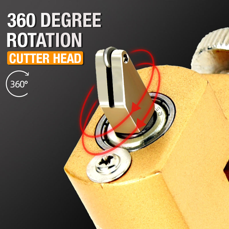 Glass Compass Gauge Cutter with 360 Degree Rotating Head and Suction Cup