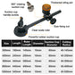 Glass Compass Gauge Cutter with 360 Degree Rotating Head and Suction Cup