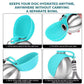 2-in-1 Portable Dog Water Bottle with Foldable Silicone Bowl