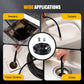 400 Bar Sewer Drain Cleaning Kit Rotating Nozzle Reinforced Hose