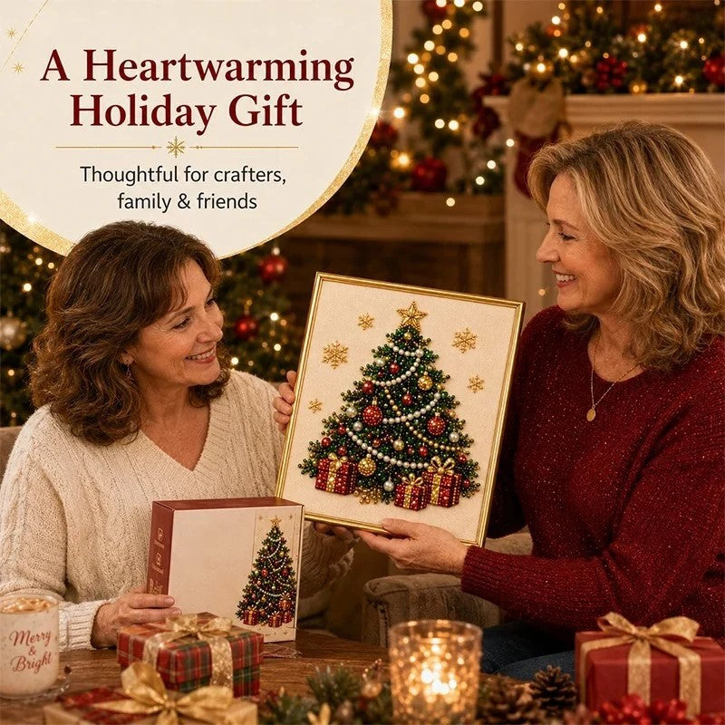 DIY Christmas Pearl Painting Art Kit