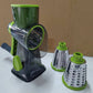 3-in-1 Rotary Cheese Grater Vegetable Slicer