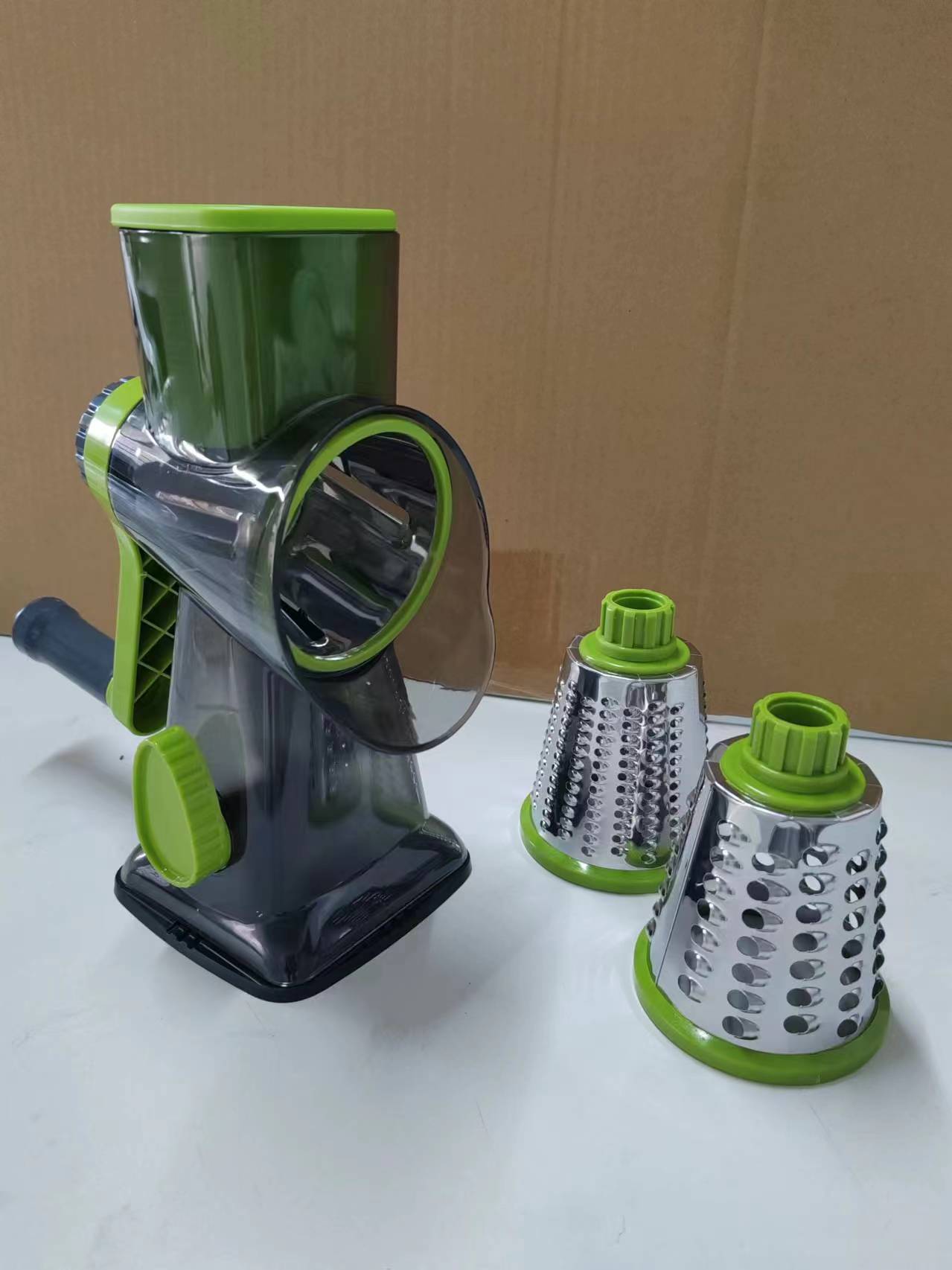 3-in-1 Rotary Cheese Grater Vegetable Slicer