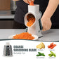 3-in-1 Rotary Cheese Grater Vegetable Slicer