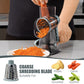 3-in-1 Rotary Cheese Grater Vegetable Slicer