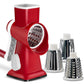 3-in-1 Rotary Cheese Grater Vegetable Slicer