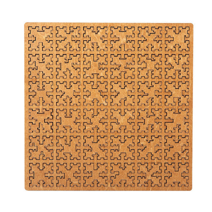Fractal Tray Wooden Jigsaw Puzzle