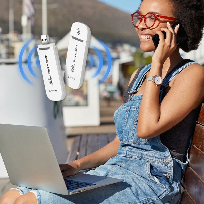 150Mbps Portable USB 4G LTE Mobile WiFi Hotspot