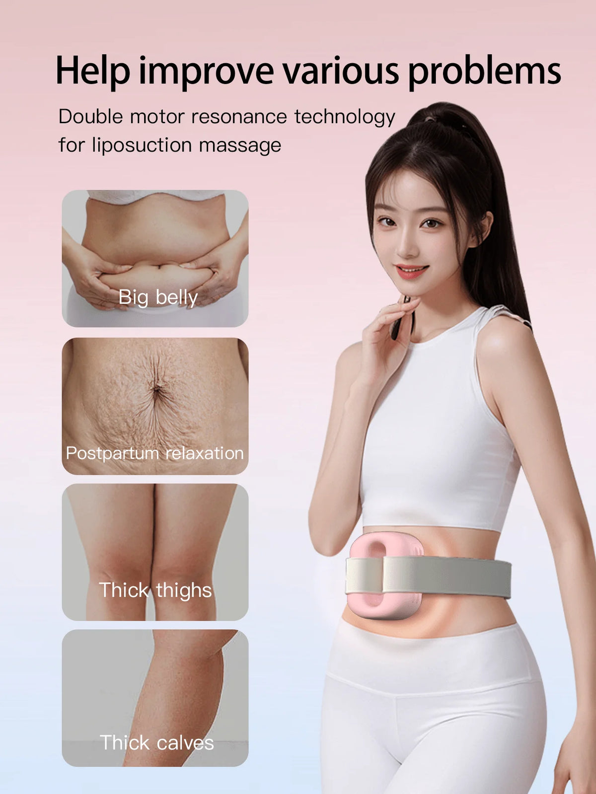 Heated Fascia Massage Belt