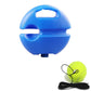 Tennis Trainer Rebounder with Weighted Base & Elastic Rope
