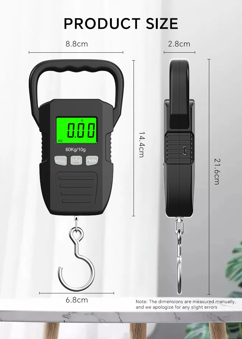 Digital Hanging Luggage Scale