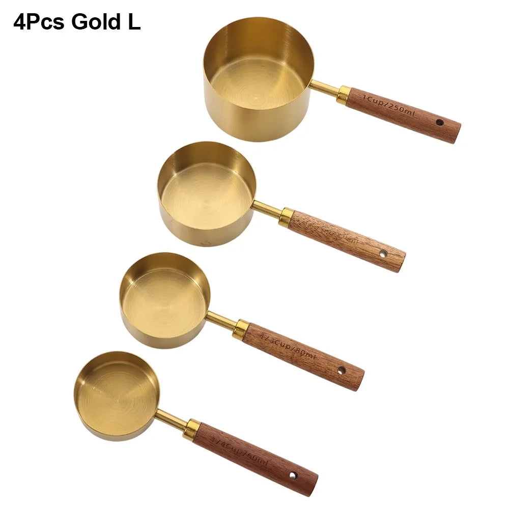 Wooden Handle Measuring Spoons