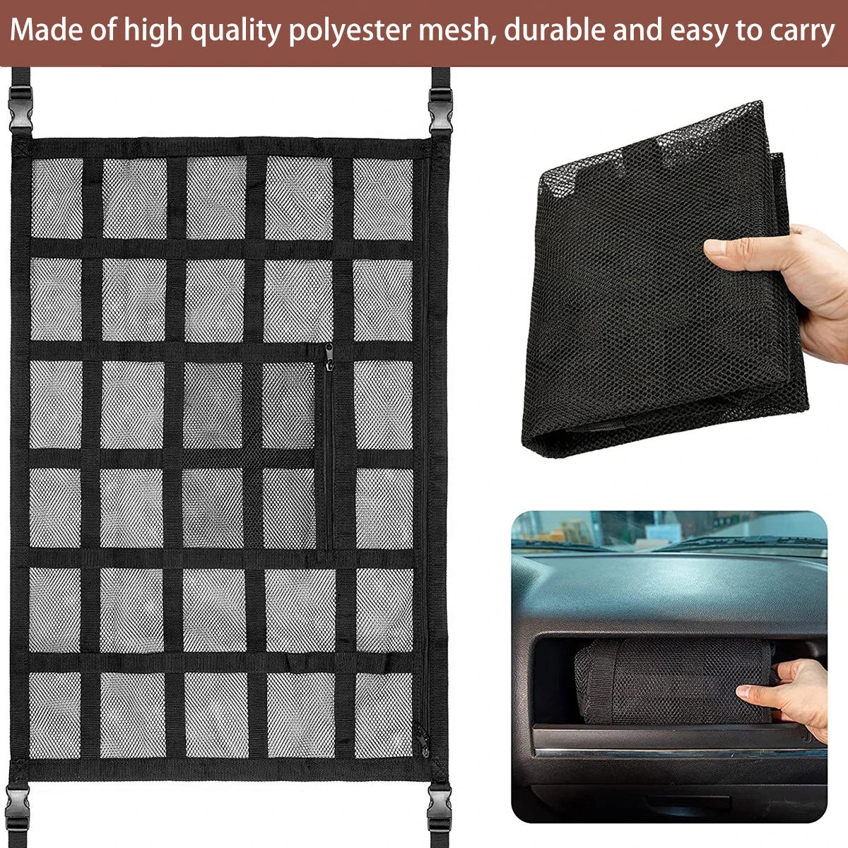 Car Ceiling Cargo Net