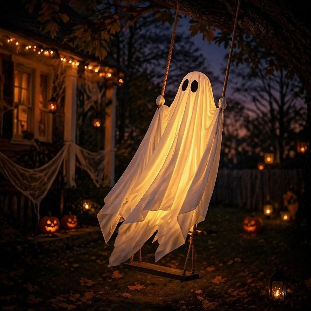 Glowing Swinging Ghost