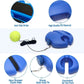 Tennis Trainer Rebounder with Weighted Base & Elastic Rope