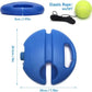 Tennis Trainer Rebounder with Weighted Base & Elastic Rope