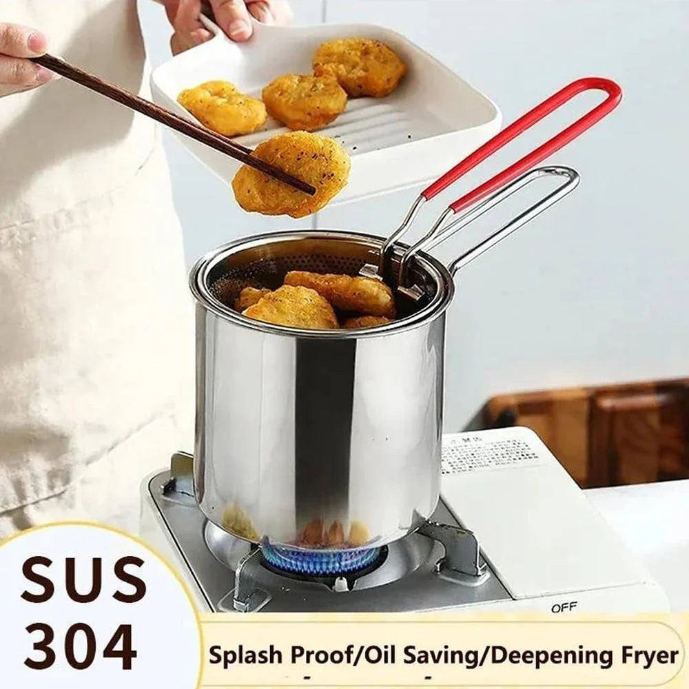 Steel Fryer Pot