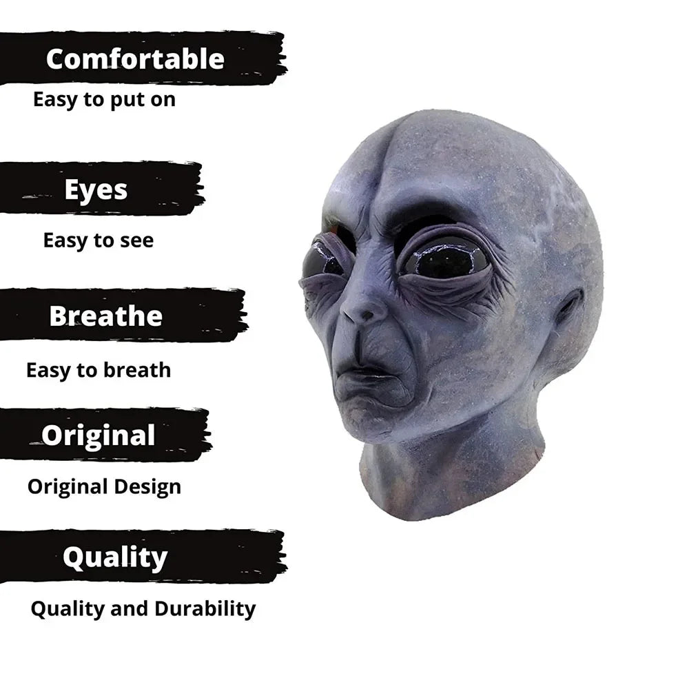 Latex Alien Mask