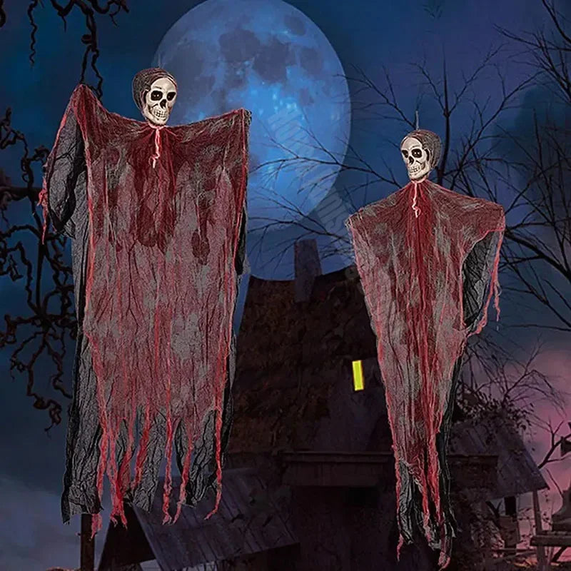 Hanging Skeleton Ghost Decorations