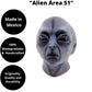 Latex Alien Mask
