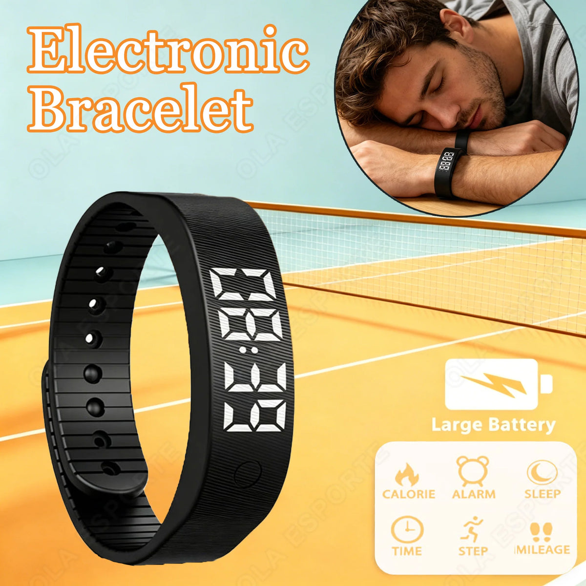 LED Digital Activity Wristband