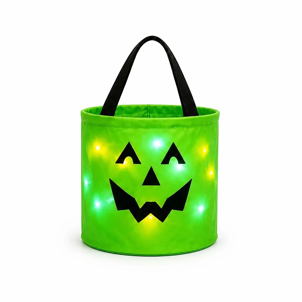 LED Halloween Candy Bucket