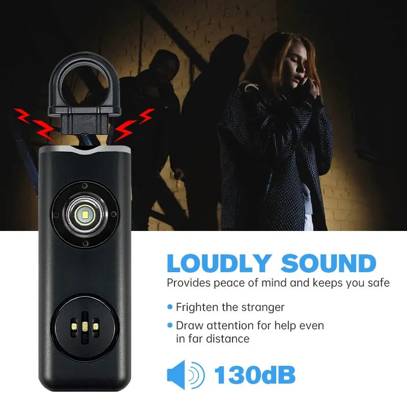 130dB Personal Safety Alarm