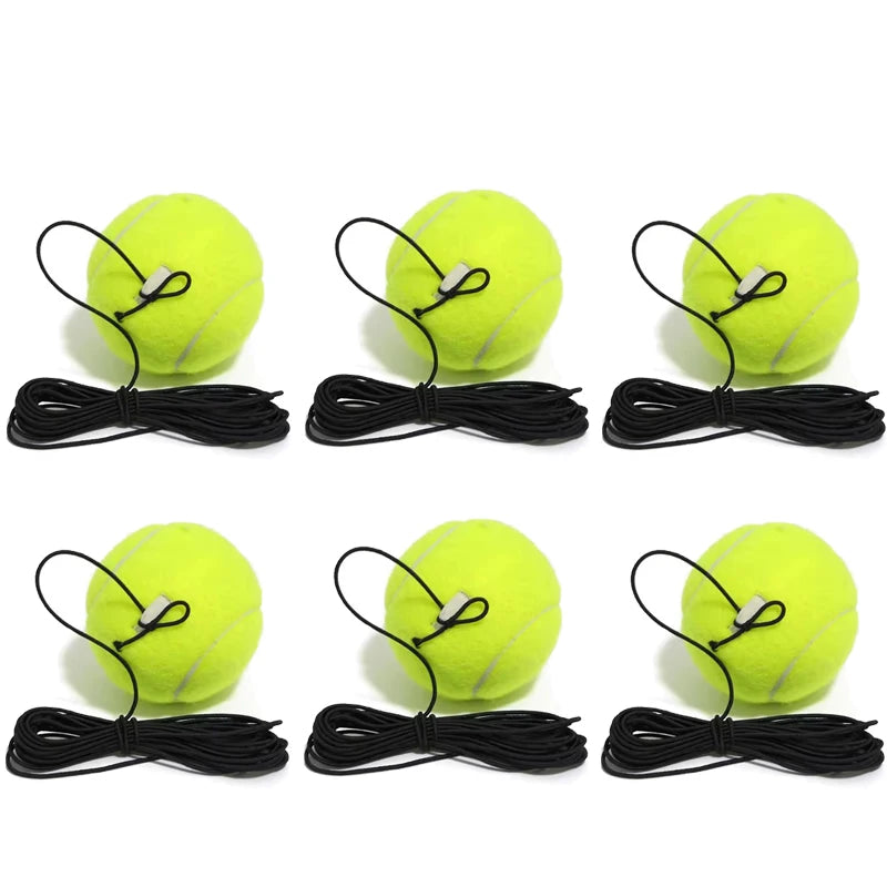 Tennis Trainer Rebounder with Weighted Base & Elastic Rope