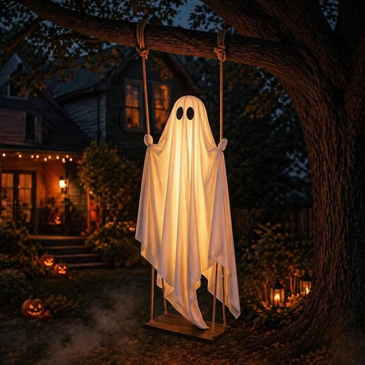 Glowing Swinging Ghost