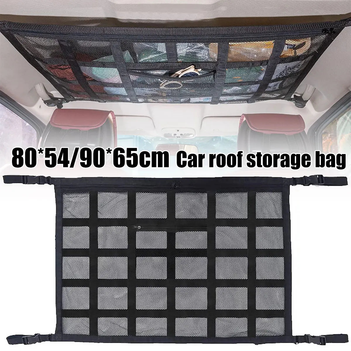 Car Ceiling Cargo Net